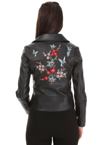 31132 BIKER EMBROIDERY NAPPA