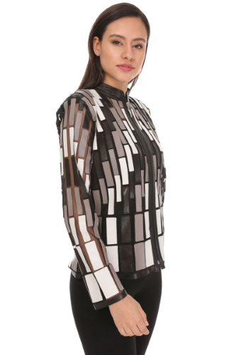 31260 TULLE - LEATHER JACKET