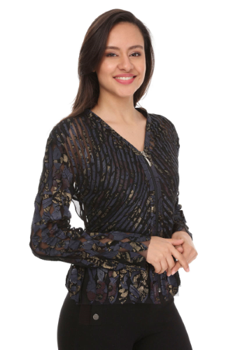 31266 TULLE - LEATHER JACKET