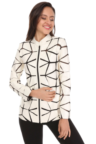 31378 TULLE - LEATHER JACKET