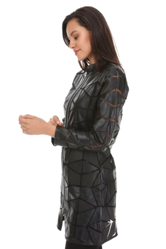 31381 TULLE - LEATHER JACKET