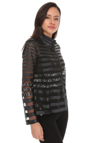 31383 TULLE - LEATHER JACKET