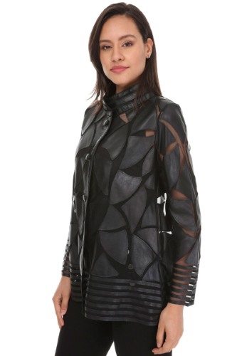 31384 TULLE - LEATHER JACKET