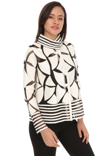 31385 TULLE - LEATHER JACKET