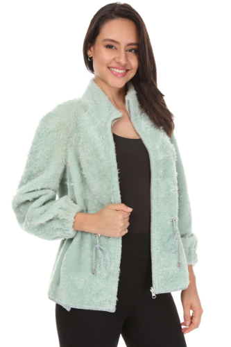 29W48  SHEEPSKIN- REVERSIBLE JACKET