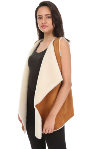 22761 SHEEPSKIN  VEST