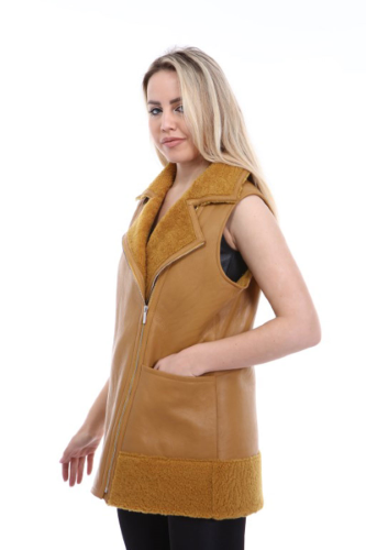 31499 DF SHEEPSKIN VEST