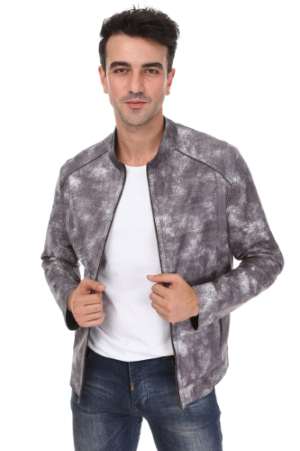 71124 SHORT JACKET  NAPPA JANGLE- PIGMENT