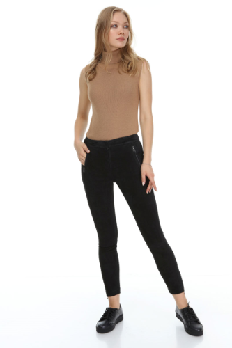 31144 STRETCH SUEDE LEGGING
