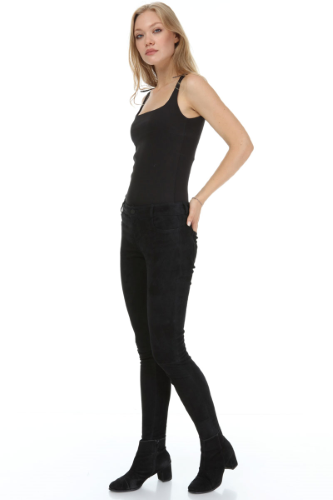 31254 STRETCH SUEDE LEGGING