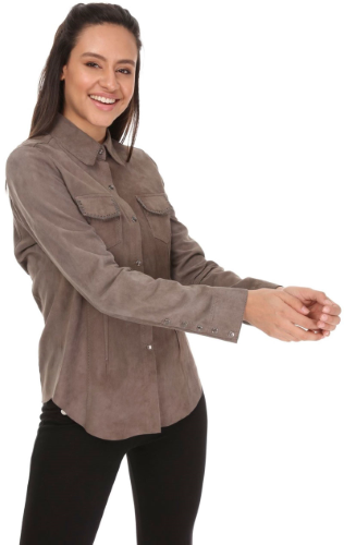 21869 SHIRT SUEDE