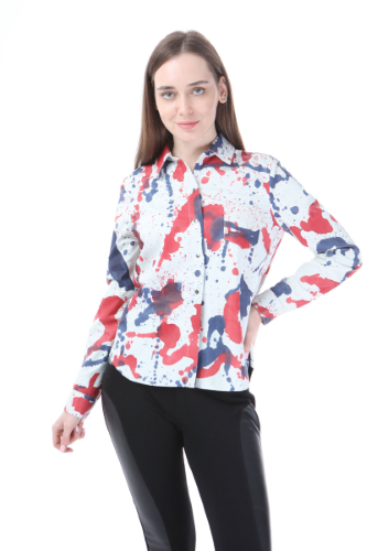 31128 SHIRT NAPPA SPRINKLE POINT