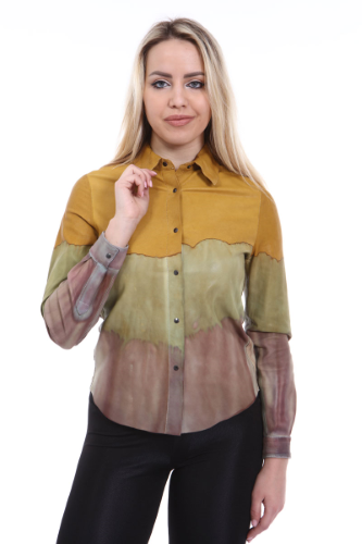 31128 SHIRT NAPPA- TIE DYE COL20