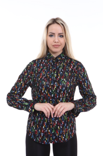 31128 SHIRT SUEDE-PERFORATED- 767 COL12