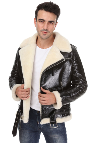 11273 DF SHEEPSKIN JACKET PATENT