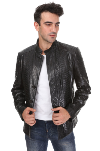 61102 SHORT JACKET  PYTHON