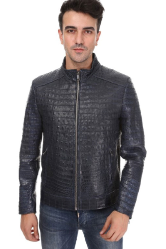 61114 SHORT JACKET CROCO