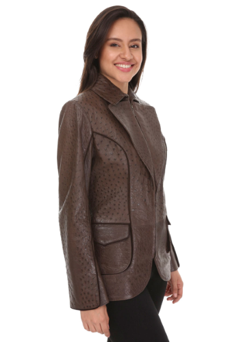 21137 JACKET AUSTRICH - SUEDE