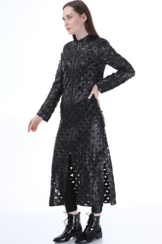 31410 TULLE - LEATHER JACKET