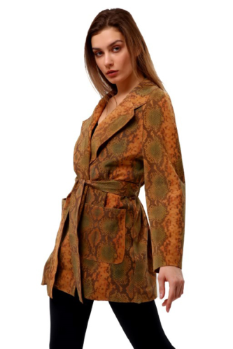 31541 TRENCHCOAT NUBUCK-PRINT