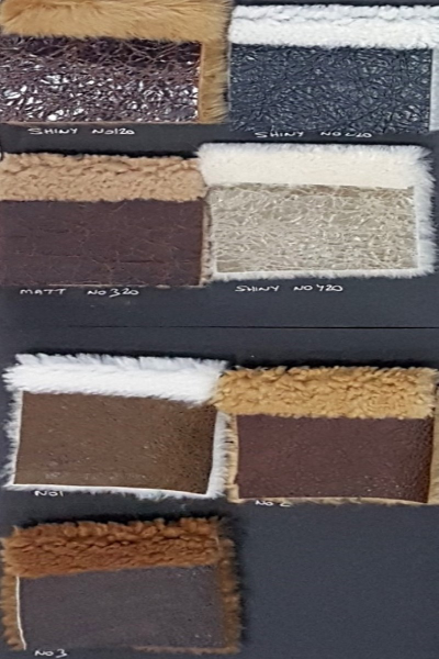 DF SHEEPSKIN SUEDE SIDE FINISHINGS.