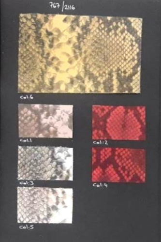 CARD NO163 SUEDE PAPER PRINT