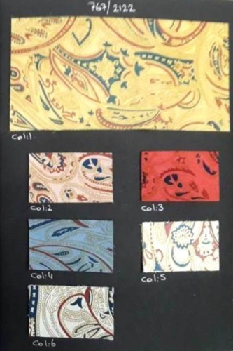 CARD NO165 SUEDE PRINT