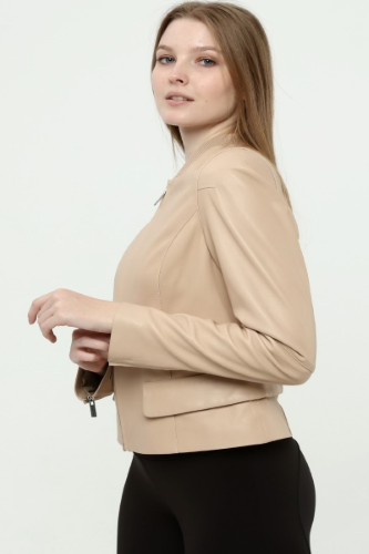 31501 SHORT NAPPA JACKET