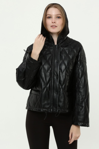 31555 QUILTED SHORT NAPPA JACKET