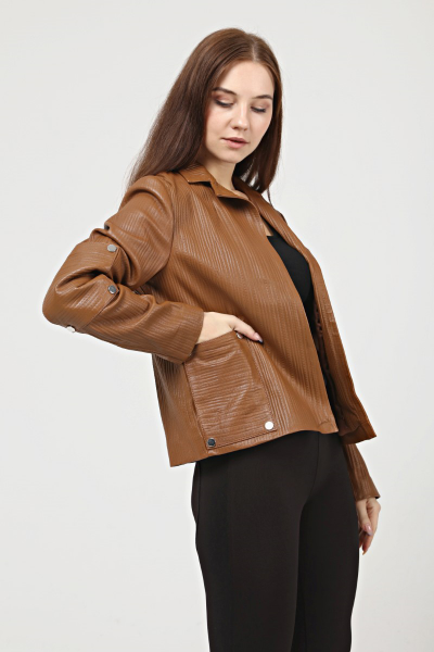 3700 PLISSE BLAZER NAPPA JACKET...