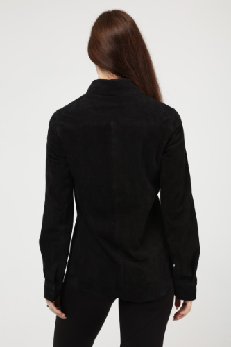 31128A SUEDE SHIRT.