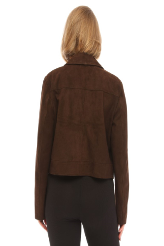 31624 SUEDE SHORT JACKT